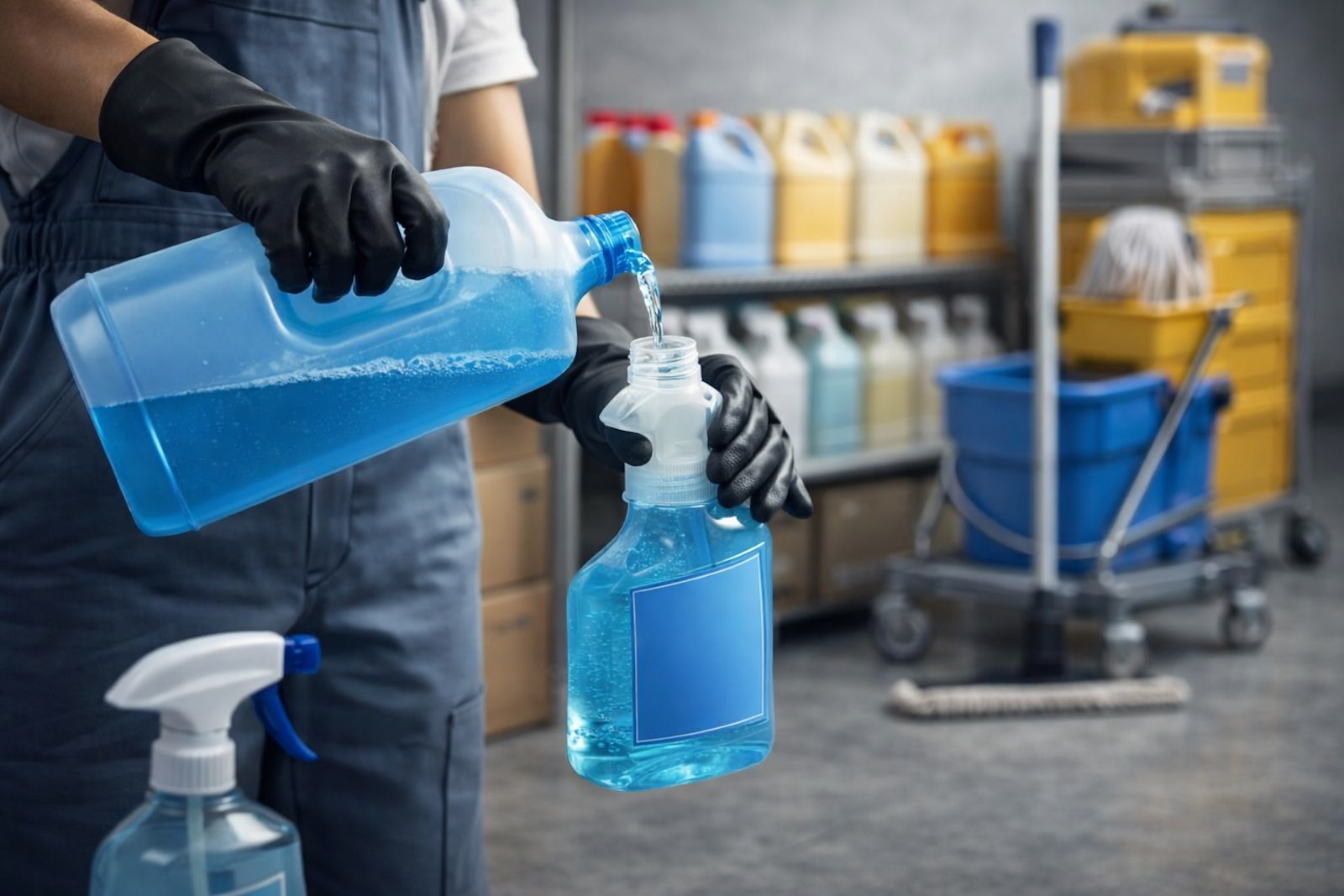 Endüstriyel temizlik kimyasalları